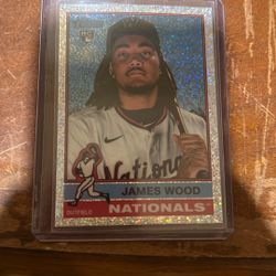 James Wood Mega Box Exclusive Silver Sparkle 