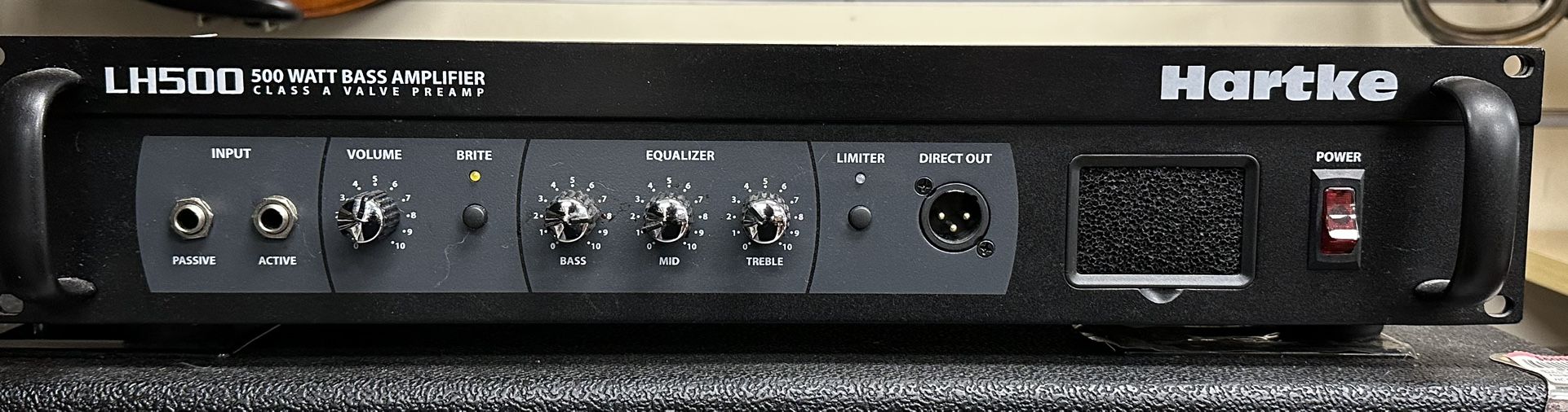 HARTKE LH500 BASS AMPLIFIER HEAD