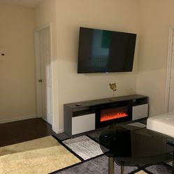 Fireplace TV Stand / Entertainment Console