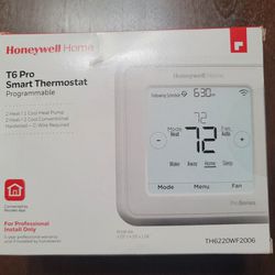 Honeywell T6 Pro (TH6220WF2006) Thermostat