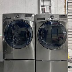 Washer and dryer