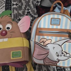 DISNEY loungefly backpacks Gus Gus and Dumbo