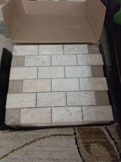 Natural Stone Subway Tile Mosaic Sheet new