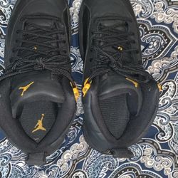 Jordan 12 Black Taxi