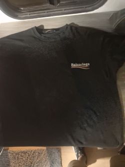 Balenciaga Political Campaign Logo T-Shirt