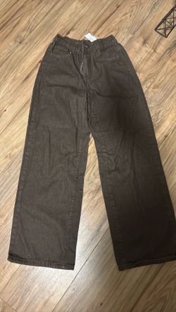 Woman’s Brown Wide Leg Pants