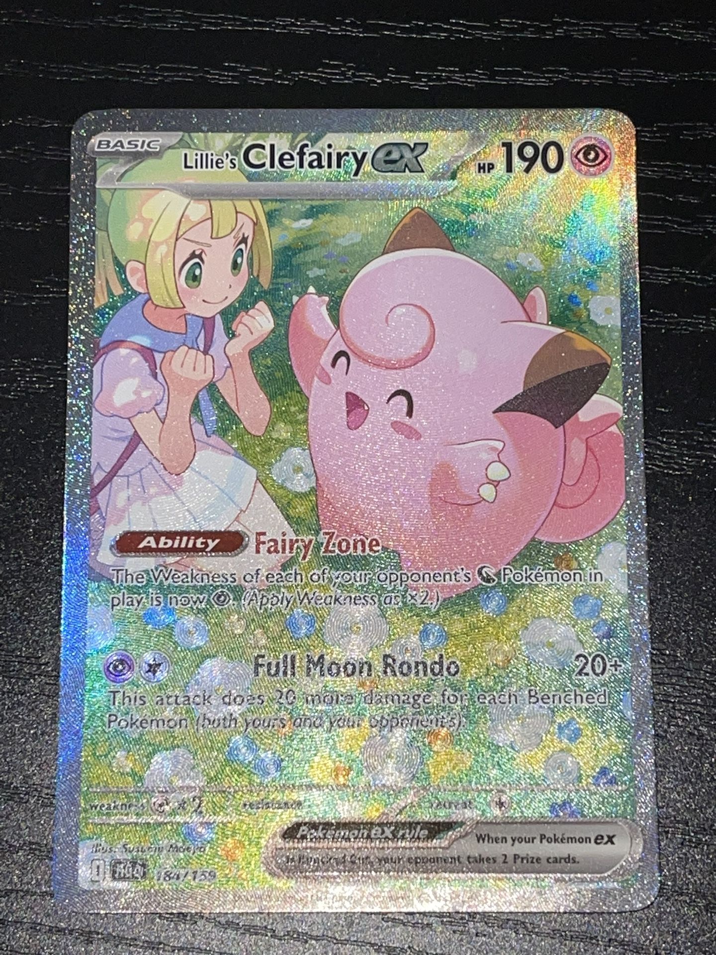 Lillie's Clefairy ex 184/159 Sv09: Journey Together Holo
