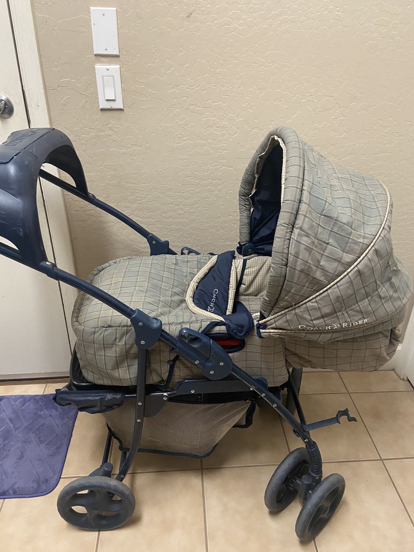 Graco Baby Green & Blue Baby Stroller