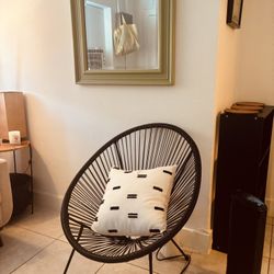 Wayfair Acapulco Chair with accent pillow