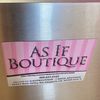 AS IF BOUTIQUE 