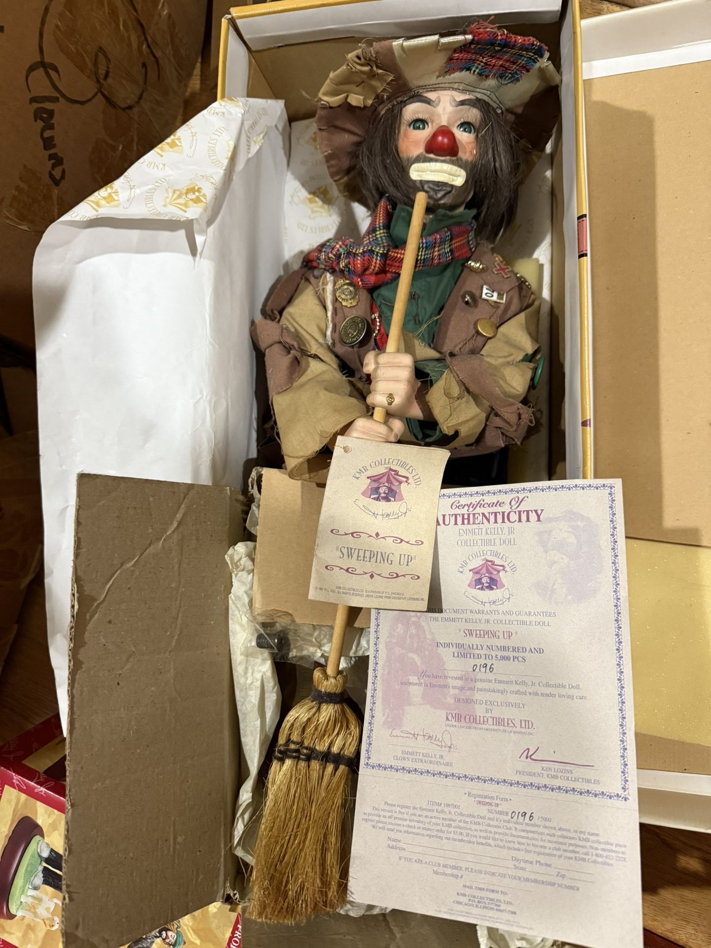 Huge Emmett Kelly Jr. Figurine Lot w/ COAs + Snowbabies + Hallmark – Vintage & Rare Circus Collection