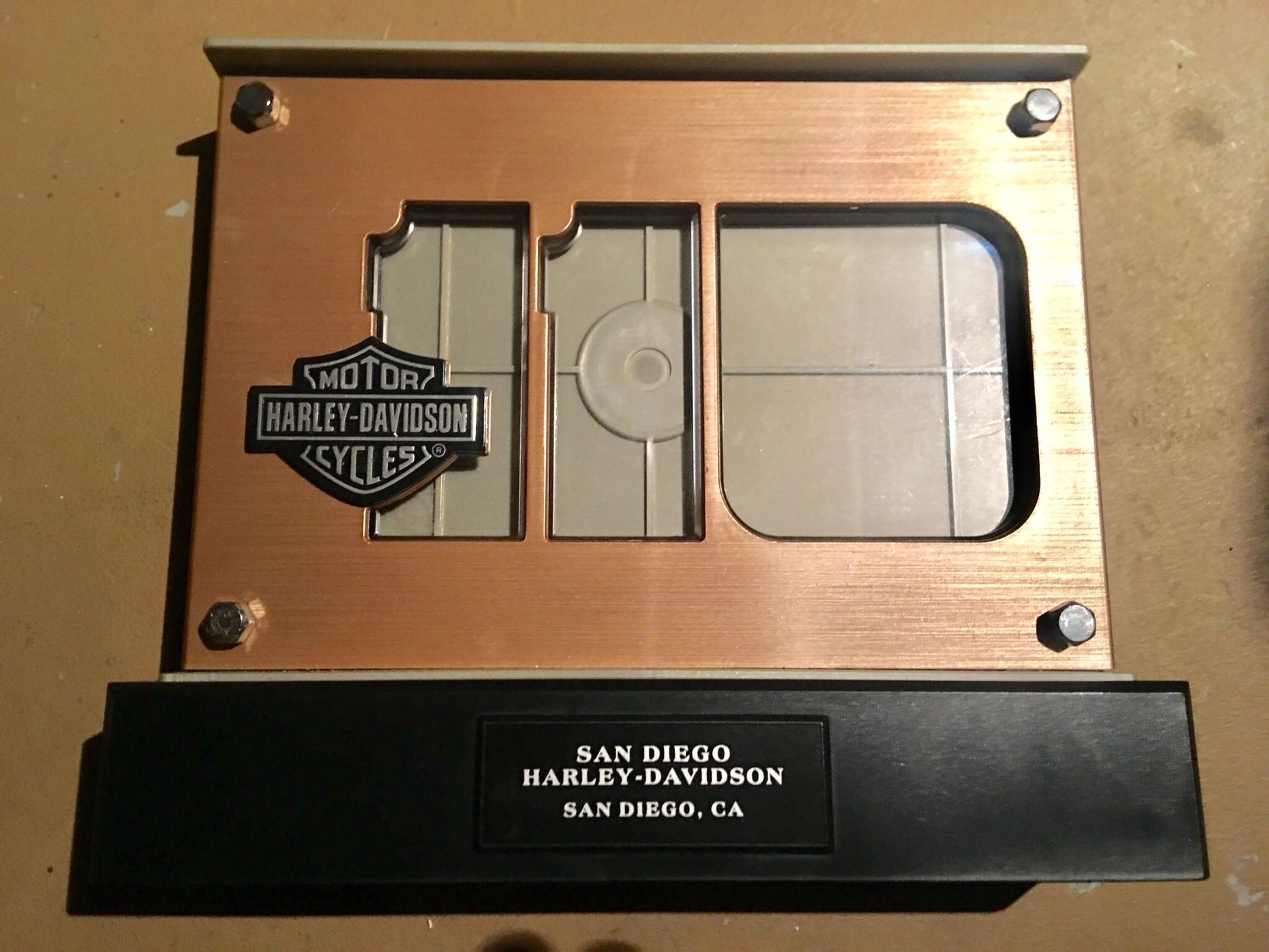*Very Rare* Harley Davidson 110th Anniversary LED Lighted Picture Frame