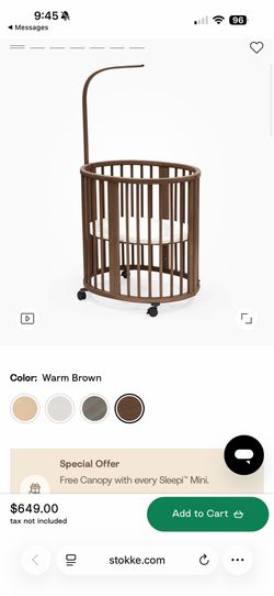 baby mini crib