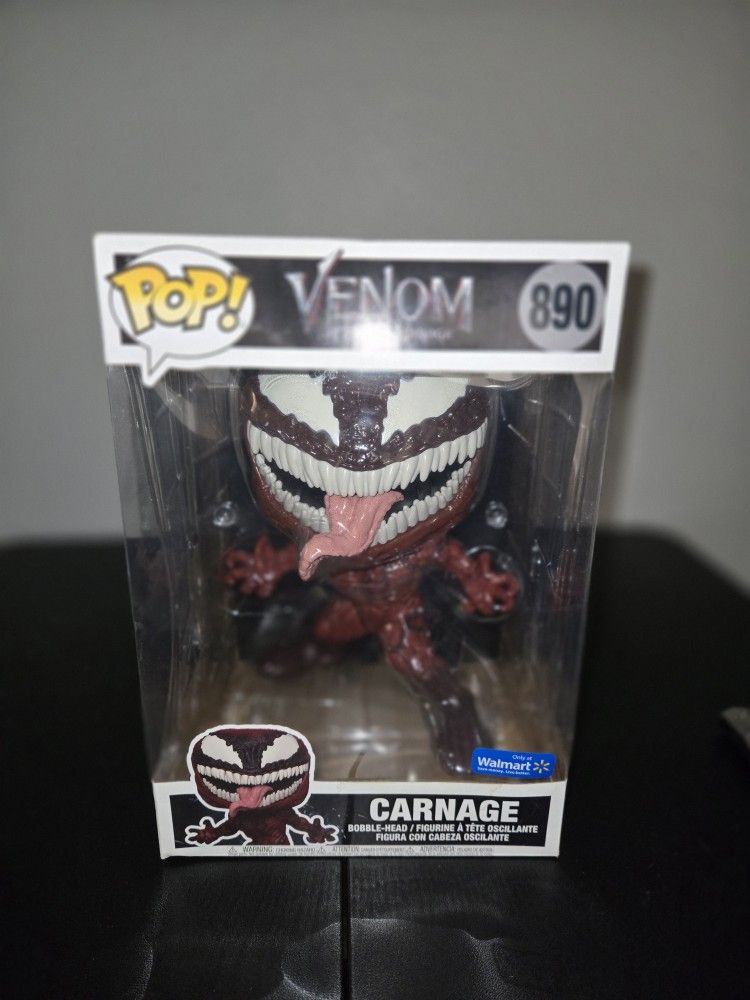 Carnage Funko Pop! #890 – Jumbo 10-Inch | Let There Be Carnage