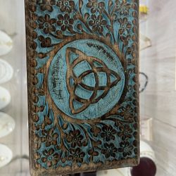 Storage Box Colored Triquetra Handmade 