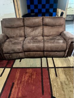 3pc reclining couch set