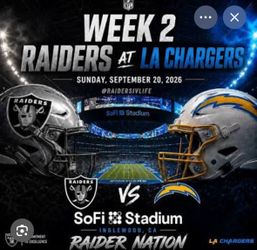 8 - Raiders vs Chargers