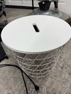 IKEA KVISTBRO storage table basket