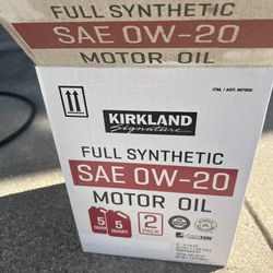 Motor Oil SAE 0w-20