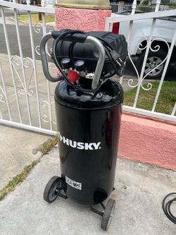 Husky 20 Gal. 200 PSI Oil Free Portable Vertical Electric Air Compressor