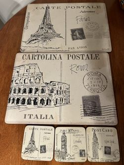 Placemat and Coaster Set