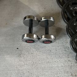 Golds Gym 20Lb solid dumbbells 45 for Sale in Houston TX
