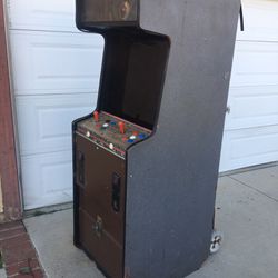 Vintage Video Arcade Cabinet