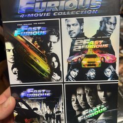 Fast And Furious DVD Movie Collection 