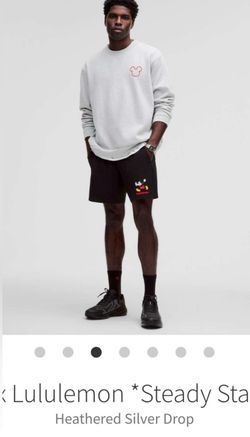 Lululemon X Disney  *Steady State Crew Top