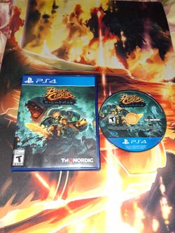 PS4 BATTLE CHASERS NIGHTWAR...VERY GOOD CONDITION WITH NO SCRATCHES...ADULT OWNED AND KEPT IN A SMOKE FREE HOME...$15.00 FIRM...