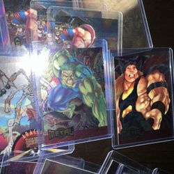 Marvel Metal Blasters Chase Card & more $5.00 each 