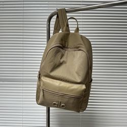 Alo Look A Like Khaki Backpack 
