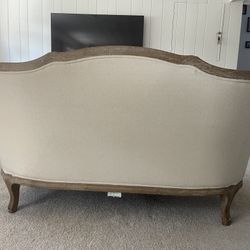 French Sofa And Chair From Restoration Hardware.