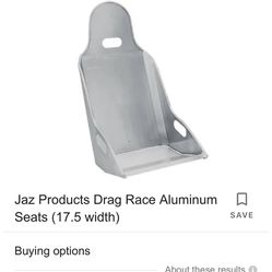 Aluminum race car seat