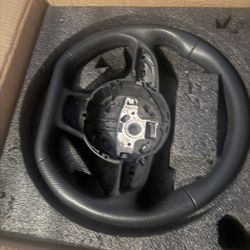 audi flat bottom steering wheel