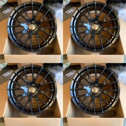 New 19 Inch M-Sport Rims Wheels for BMW 19x9.5 +42 (5x120) Black