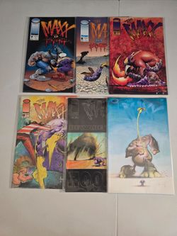 The Maxx comic book lot 7,8,9,15,18,19