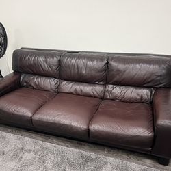 Leather Couch sofa