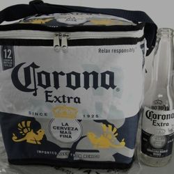 CORONA EXTRA BEER LONG NECK BOTTLE SOFTSIDE INSULATED TRAVEL COOLER