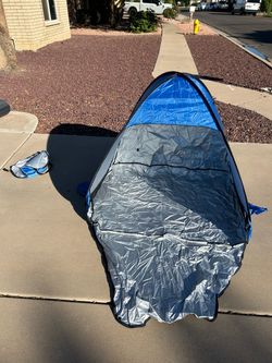 Glymnis Pop Up Beach Tent For 1-2 Person, UPF 50+, Instant Setup, Portable