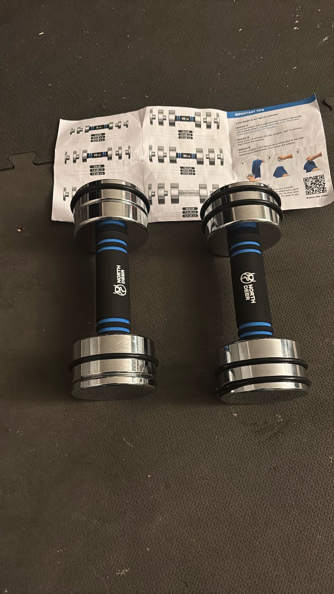 Nort Deer Dumbells