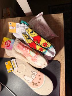Socks and faces wipes
