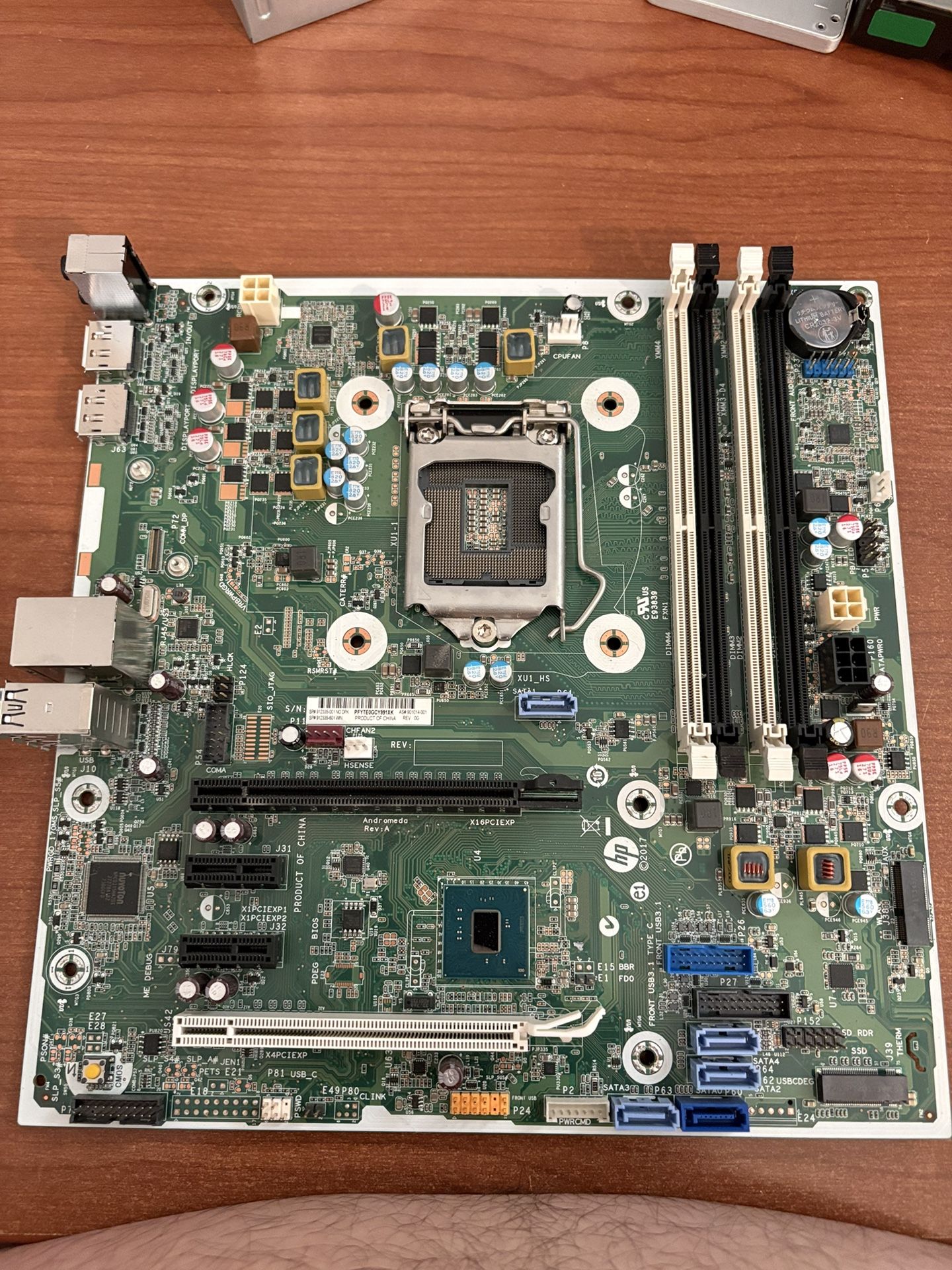 HP EliteDesk Motherboard 
