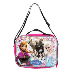 Brand New Disney Frozen Reusable Lunch Bag featuring Elsa and Anna