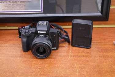 Canon EOS M50 Mark II Digital Camera 15-45mm Lens 