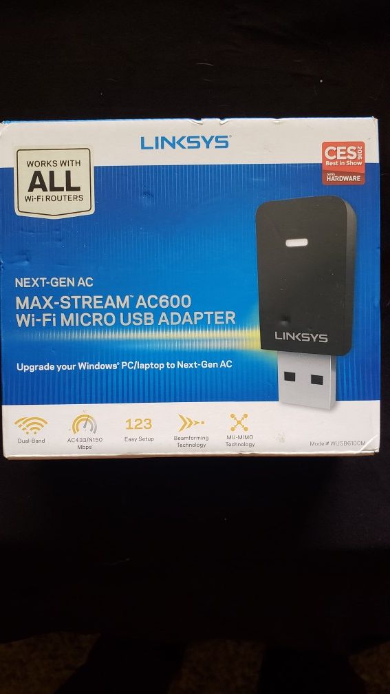 Linksys Next-Gen Ac Max-Stream Ac600