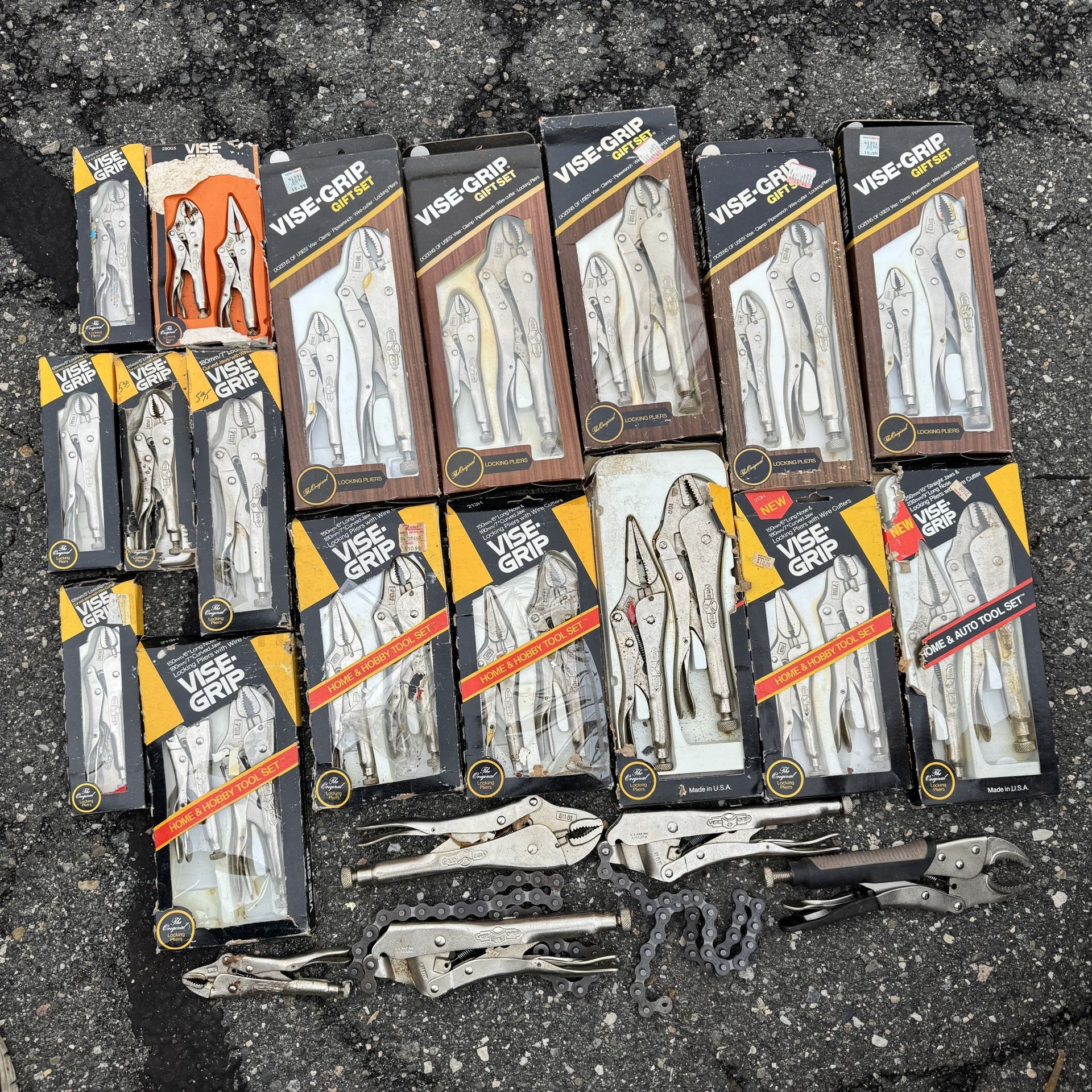 Wise Grip 4,5,6,7,8,9,10 WR,R, Jaw Locking Pliers - $5-$30 per box, each
