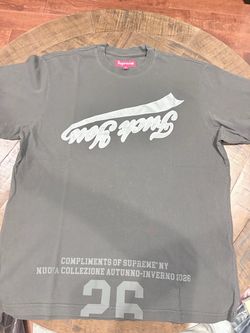 Supreme FW26’ week 4 Cracked Flipped S/S Top Black M