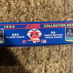 1989 Score Baseball Cards 