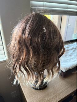 Synthetic/ Human Hair Blend Wig